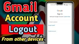 Gmail Account Logout From Other Devices | How To Remove Google Account From All Devices | Gmail