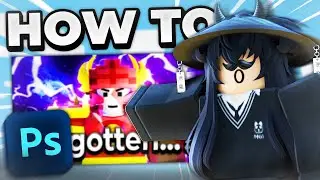 How I Make THUMBNAILS Like a PRO on Roblox...