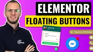 Elementor Floating Buttons (2024): Einfach WhatsApp Button, Chat Buttons & Social Buttons erstellen