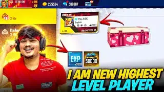 Garena Gifted Me 99999 Exp & Boosted My Level😻 || Highest Level? 50,000 Diamonds💎 -Garena FreeFire