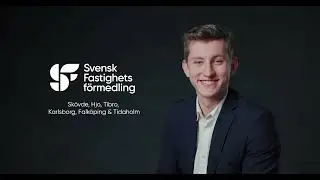 Kort SoMe presentation 20s - Ny mäklare SF Tidaholm.