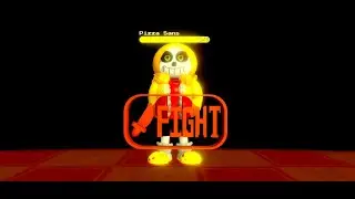 Sans Multiverse: Universe Collision. UNDERTALE: Pizza Sans?