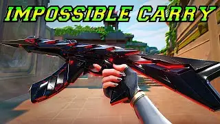 IMPOSSIBLE job of Carrying BOOSTED PLAYERS - Valorant
