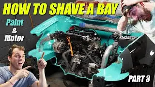 How to shave an engine bay | Paint and Motor is in Part 3