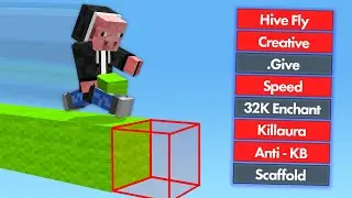 I found a NEW Minecraft Bedrock hacked client!