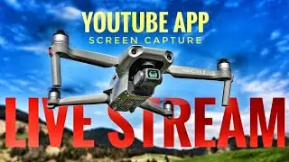 DJI Mavic Air 2 - YouTube Live Stream Screen Capture