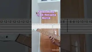 HOW TO PLAY SAHARABEY ROAD BY VETUSTA MORLA #guitar #tabs #vetustamorla