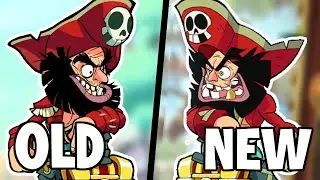 OLD Vs NEW Thatch - Brawlhalla Update (Remodel Showcase)