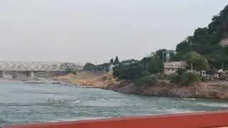 Prakasham Barrage Out Flow