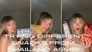 ASMR foods from Thailand!!