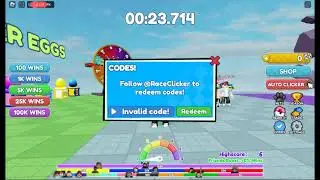 *ВСЕ КОДЫ* Гоночный кликер | Race Clicker all codes!