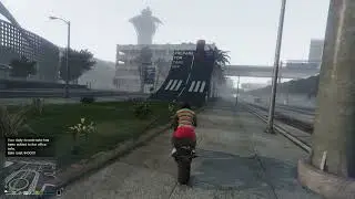 GTAV - Stunt jumping around