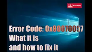 windows update error 0x80070057 SOLVED!!!