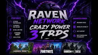 Raven Botnet down minecraft, FiveM, dstat, Fortnite, R6 ranked and more