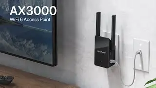 Know More about BrosTrend AX3000 WiFi 6 Access Point, Create a New WiFi 6 Network