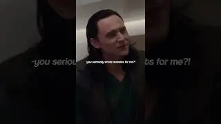 POV Loki pretends to not be interested in what you write for them || Loki x y/n