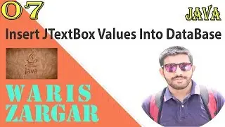 How To Insert Data Into Database Using Java In (Hindi | Urdu ) Part 6