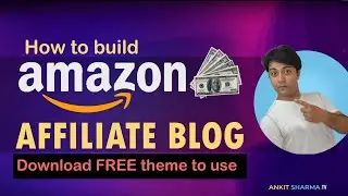 How to create FREE amazon affiliate blog WordPress 2022 - Money making amazon affiliate Blog theme