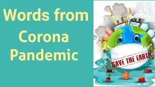 Widely Used Words During Coronavirus Pandemic| English Vocabulary