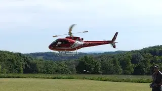 RC Scale Modellhubschrauber Eurocopter AS 350 Airzermatt / Multicam clip