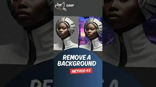 GIMP Background Removal Tutorial (method #3)- Perfect For Complex Images!