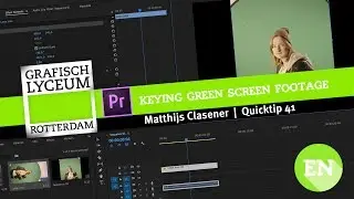 QuickTip 41 | Keying Green Screen Footage in Premiere Pro CC 2017