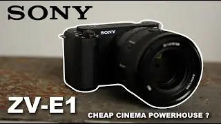 Is the New Sony ZV-E1 a Vlogging Camera or an Affordable Cinema Powerhouse?