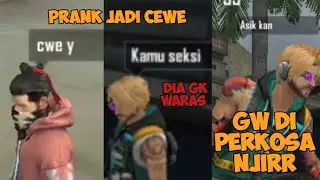 PRANK DI MODE TRAINING || JADI CEWE DI BILANG SEKSI || PRANK FREE FIRE