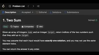 Two Sum | Simple solution | LeetCode 1 | Golang