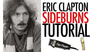 How to cut your sideburns like Eric Clapton