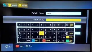 How to add or change portal url on Mag box 524w3 424w3 522w3 324 420w any