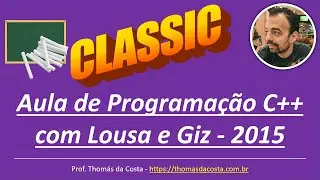 Aula de Programação C++ com Lousa e Giz