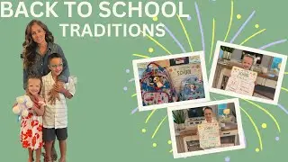 1st DAY OF SCHOOL TRADITIONS!!