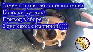 LEXUS RX 300 Replacement of hub bearing, brake replacement, replacement of rear wheel drive