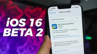 How to INSTALL iOS 16 Beta 2 - NO COMPUTER!
