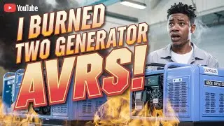 Why Avr burn in generators  #Avr #powerlearningchannel  @Powerlearningchannel
