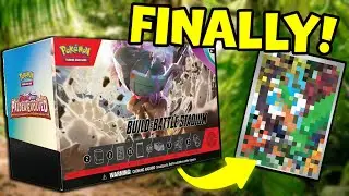 It Took YEARS For Us To Pull This Card! (Paldea Evolved Build & Battle Stadium Opening)