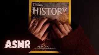 ASMR Magazine Reading | National Geographic Whispers for Sleep