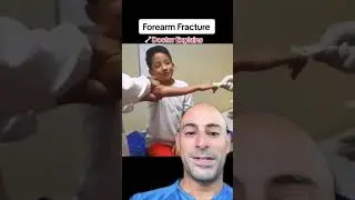 Doctor Helps Childs Broken Arm! 😷 