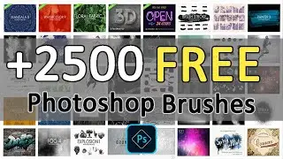 Free Photoshop Brushes |Photoshop Tutorial | Brush Tool