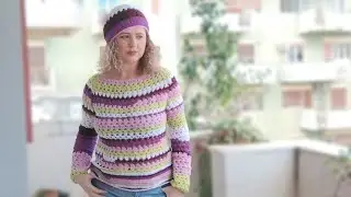 Crochet - Tutorial Maglia Spring Flower ❤️