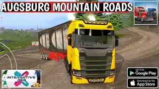 Universal Truck Simulator - Augsburg Mountain Roads & Sealink | 60FPS 4K