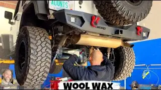 Using Wool Wax  on my 2017 Jeep Wrangler (frame protection)