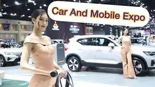 Car and Mobile Expo Bangkok 2023 | Queen Srimirt | Thailand | Walking Vlogs