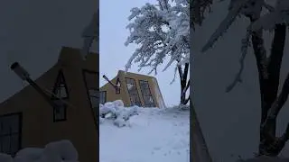 WE WOKE UP TO A FROSTING MORNING AT SNOW CAMP