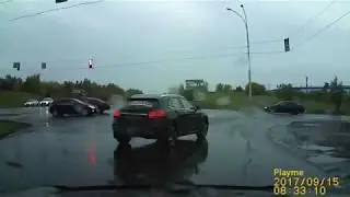 Наглый тип на мерседесе Кемерово 15.09.2017