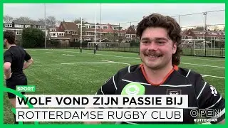 Wolf van Dijk vond zijn passie bij Rotterdamse Rugby Club na eerste training | SPORT