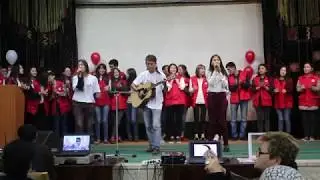 Red Cross Power - в исполнении волонтеров Красного Полумесяца Кыргызстана