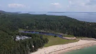 Drone Footage Of Acadia National Park