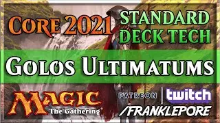 [MTG Arena] Core Set 2021 Standard Deck Donation: Golos Ultimatums